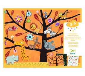 Djeco Djeco - herplakbare puffy stickers - tikkertje