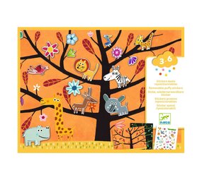 Djeco Djeco - herplakbare puffy stickers - tikkertje Djeco Djeco - herplakbare puffy stickers - tikkertje