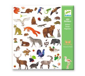 Djeco Djeco - stickers - fauna