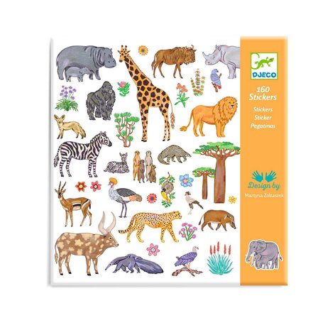 Djeco Djeco - stickers - kenya Djeco Djeco - stickers - kenya