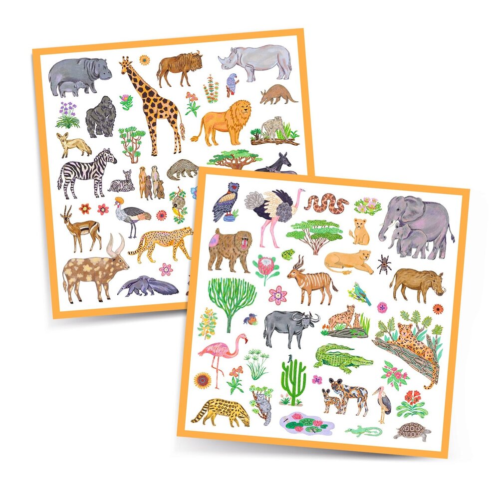 Djeco Djeco - stickers - kenya Djeco Djeco - stickers - kenya