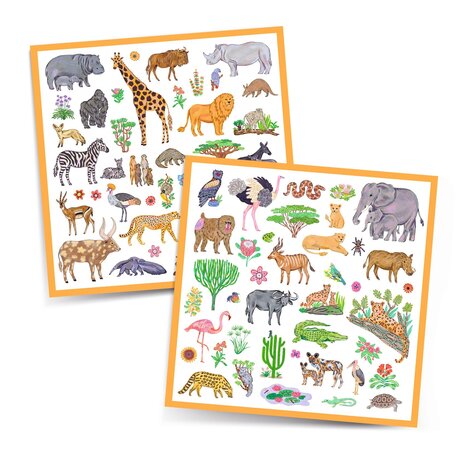 Djeco Djeco - stickers - kenya Djeco Djeco - stickers - kenya
