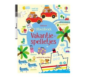 Usborne Uitwisboek - vakantie spelletjes Usborne Uitwisboek - vakantie spelletjes