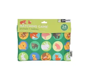 Petit Collage Petit Collage - memory in etui - dieren en babies Petit Collage Petit Collage - memory in etui - dieren en babies