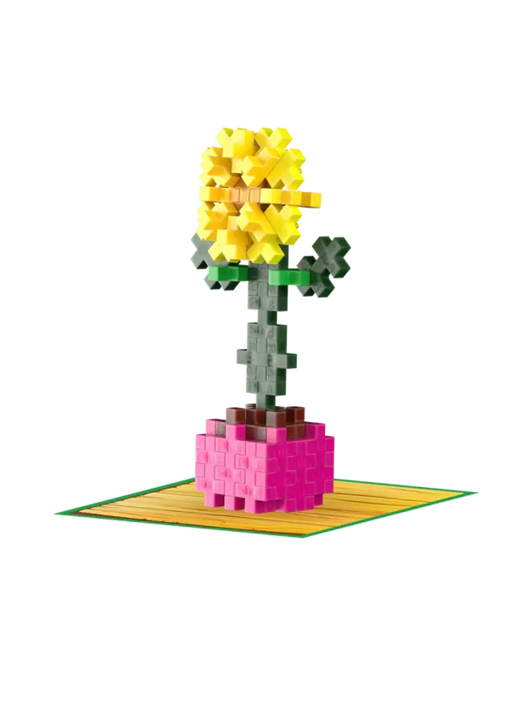 Plus-Plus Plus-Plus - plant pack - sunflower (50 stukjes)