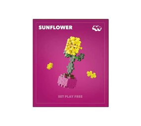 Plus-Plus Plus-Plus - plant pack - sunflower (50 stukjes) Plus-Plus Plus-Plus - plant pack - sunflower (50 stukjes)