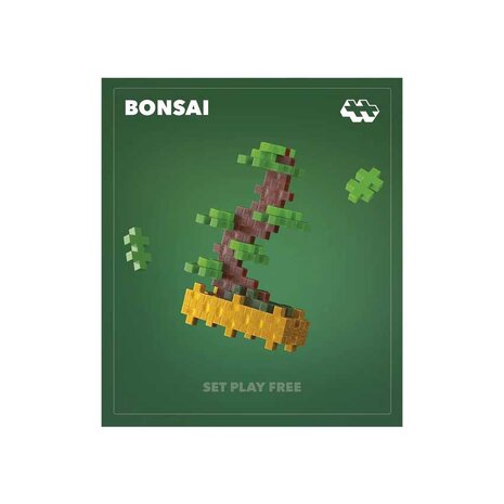 Plus-Plus Plus-Plus - plant pack - green bonsai (49 stukjes)