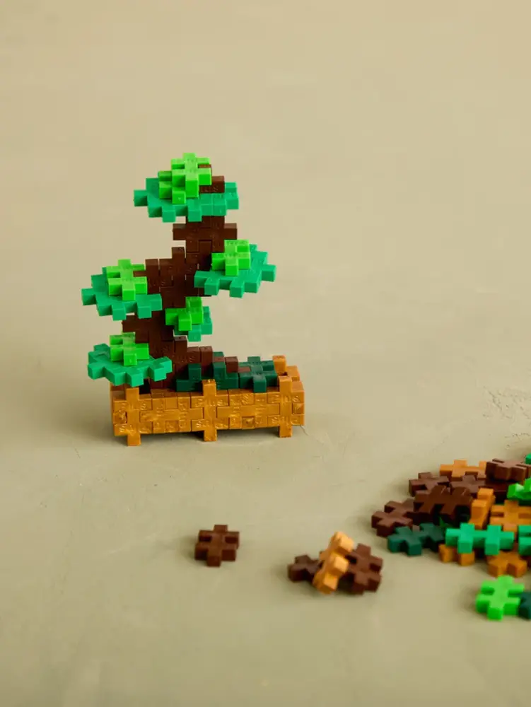 Plus-Plus Plus-Plus - plant pack - green bonsai (49 stukjes)