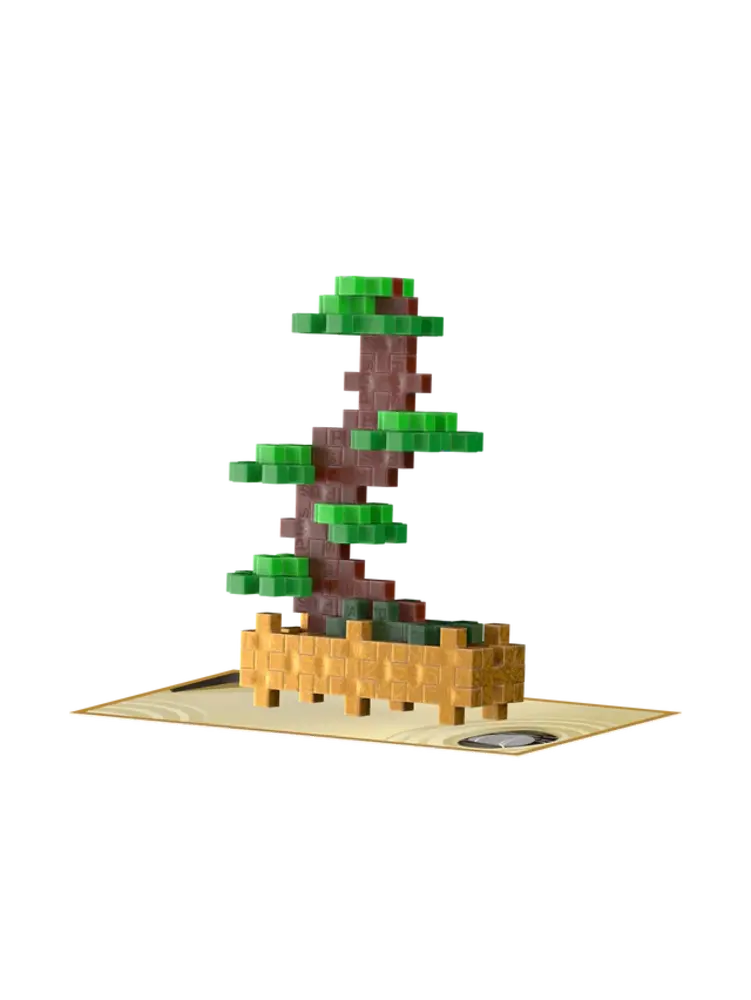 Plus-Plus Plus-Plus - plant pack - green bonsai (49 stukjes)