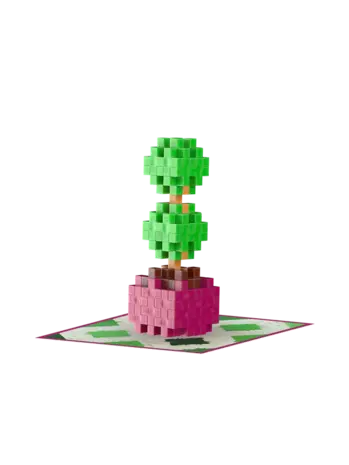 Plus-Plus Plus-Plus - plant pack - topiary (49 stukjes)