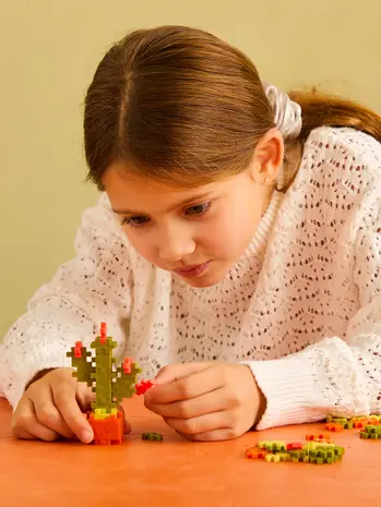 Plus-Plus Plus-Plus - plant pack - cactus (48 stukjes) Plus-Plus Plus-Plus - plant pack - cactus (48 stukjes)