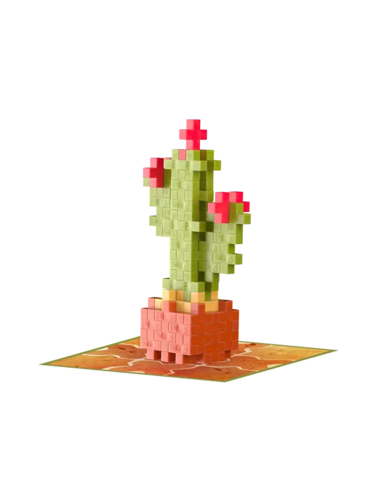 Plus-Plus Plus-Plus - plant pack - cactus (48 stukjes) Plus-Plus Plus-Plus - plant pack - cactus (48 stukjes)