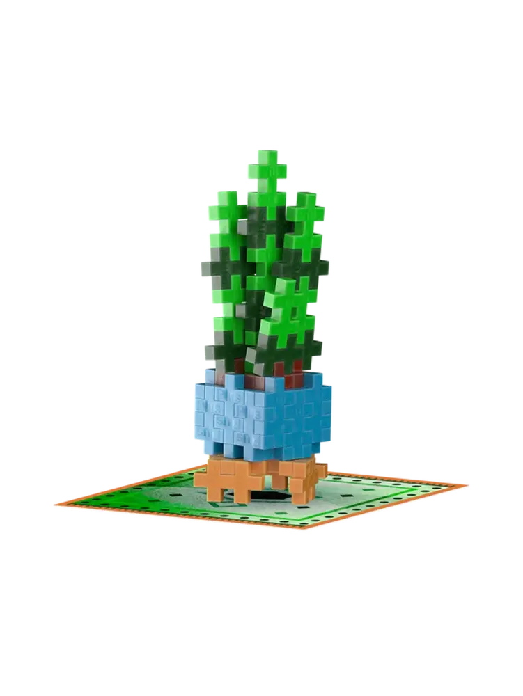 Plus-Plus Plus-Plus - plant pack - snake plant (52 stukjes)