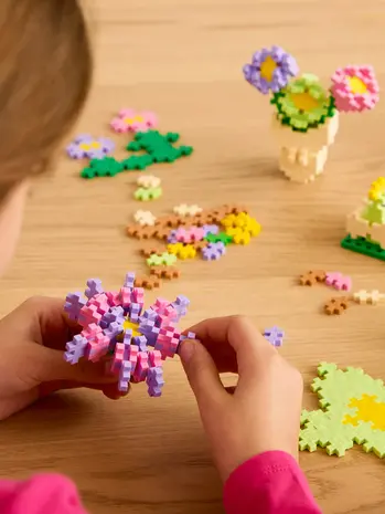 Plus-Plus Plus-Plus - learn to build - bloemenwinkel (600 stukjes)