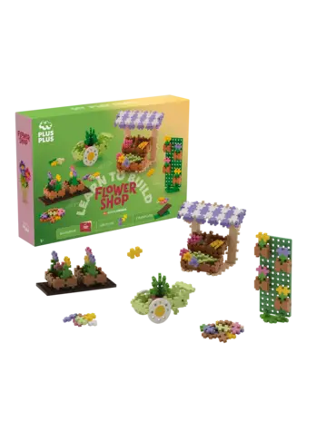 Plus-Plus Plus-Plus - learn to build - bloemenwinkel (600 stukjes)