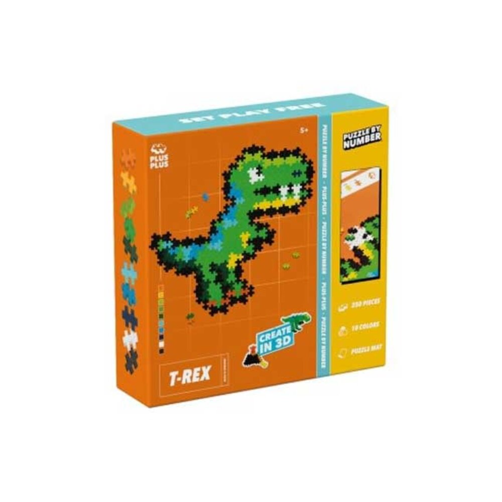 Plus-Plus Plus-Plus - puzzle by number - t-rex (250 stukjes)