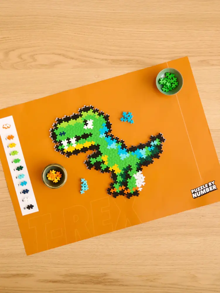 Plus-Plus Plus-Plus - puzzle by number - t-rex (250 stukjes)