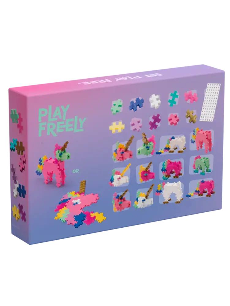 Plus-Plus Plus-Plus - learn to build - unicorns (275 stukjes) Plus-Plus Plus-Plus - learn to build - unicorns (275 stukjes)