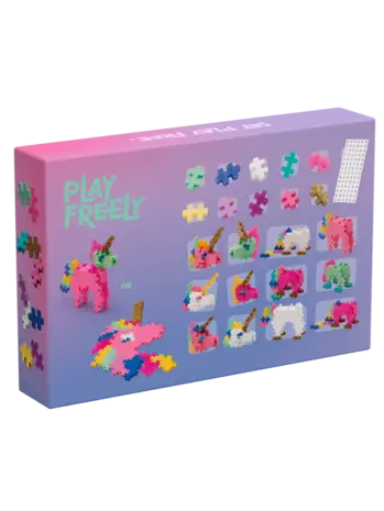 Plus-Plus Plus-Plus - learn to build - unicorns (275 stukjes) Plus-Plus Plus-Plus - learn to build - unicorns (275 stukjes)