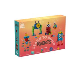 Plus-Plus Plus-Plus - learn to build - robots (275 stukjes) Plus-Plus Plus-Plus - learn to build - robots (275 stukjes)