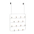 Umbra - estique (deur)organizer - white/natural