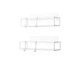 Umbra Umbra - cubiko zelfklevende rekjes - wit (set van 2)