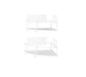 Umbra Umbra - cubiko zelfklevende hoekrekjes - wit (set van 2) Umbra Umbra - cubiko zelfklevende hoekrekjes - wit (set van 2)