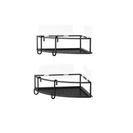 Umbra Umbra - cubiko zelfklevende hoekrekjes - zwart (set van 2) Umbra Umbra - cubiko zelfklevende hoekrekjes - zwart (set van 2)