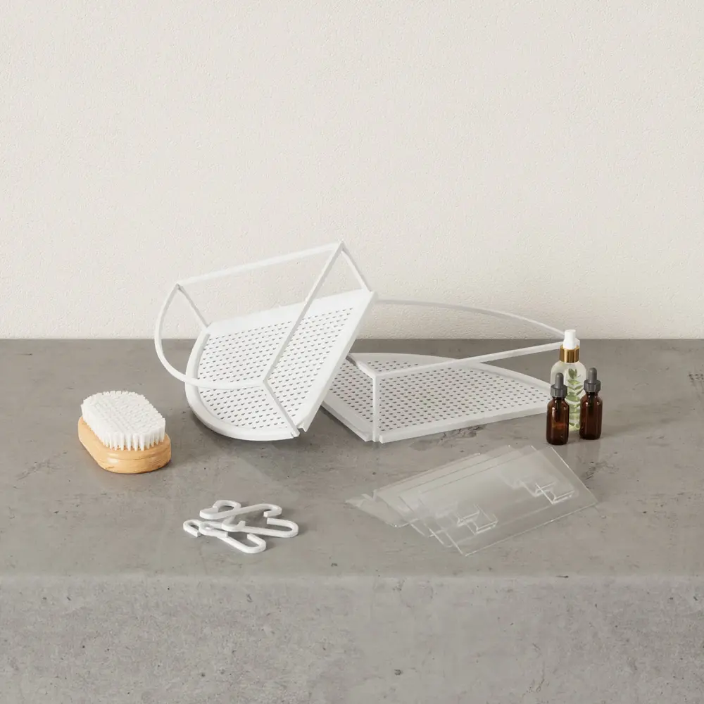 Umbra Umbra - cubiko zelfklevende hoekrekjes - wit (set van 2) Umbra Umbra - cubiko zelfklevende hoekrekjes - wit (set van 2)