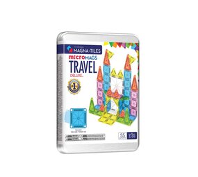 Magna-Tiles Magna-Tiles + micro mags - travel set deluxe (55 stuks) Magna-Tiles Magna-Tiles + micro mags - travel set deluxe (55 stuks)