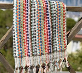 ZusenZomer ZusenZomer - luxe badhanddoek - bubbles