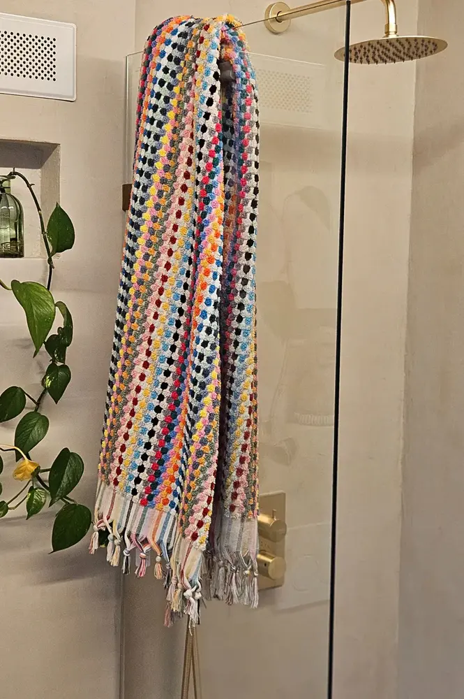 ZusenZomer ZusenZomer - luxe badhanddoek - bubbles