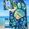 SooBluu SooBluu - hondenhanddoek (50 x 100 cm) - paw SooBluu SooBluu - hondenhanddoek (50 x 100 cm) - paw