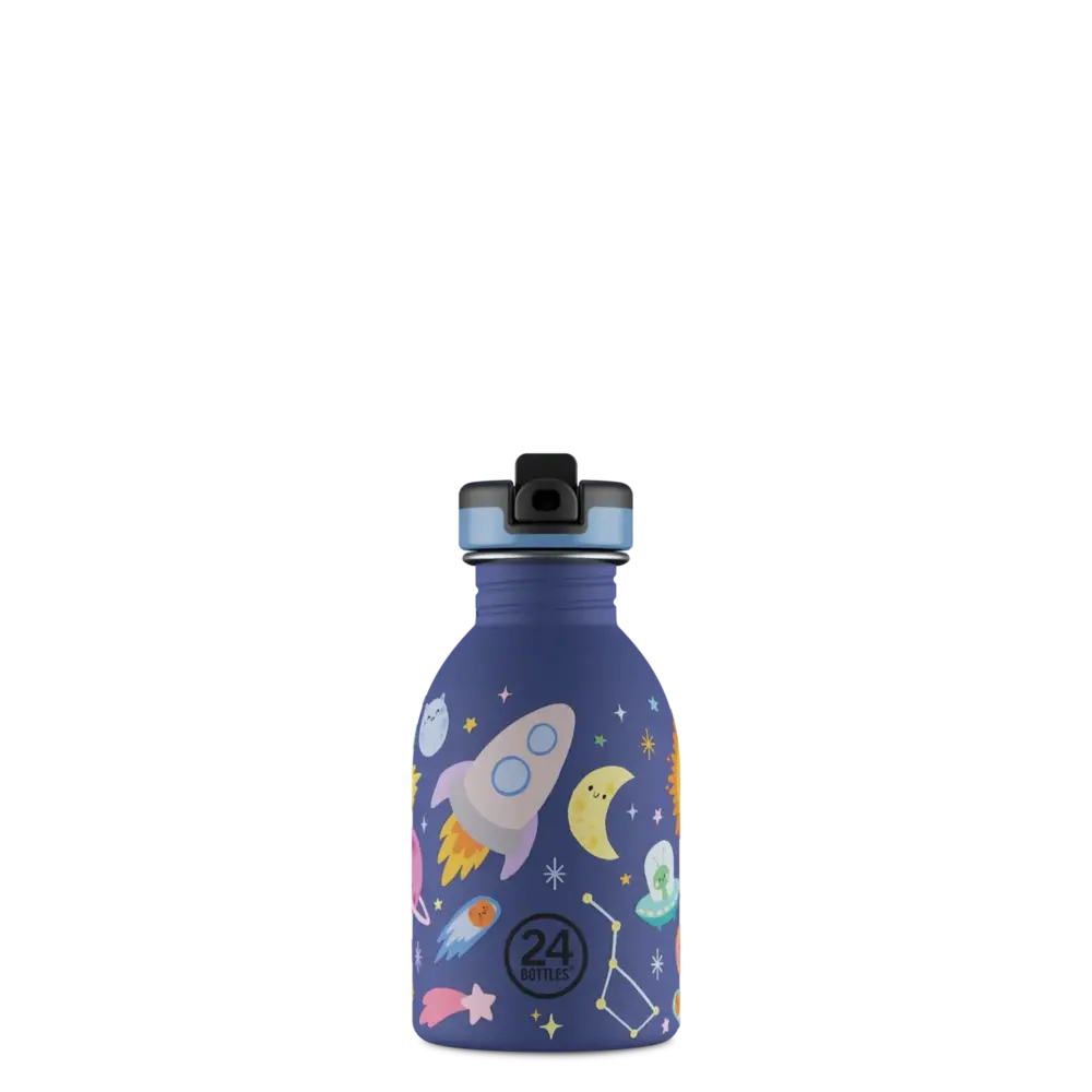 24 Bottles 24 Bottles - rvs drinkfles (250 ml) - space friends