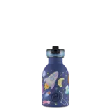 24 Bottles 24 Bottles - rvs drinkfles (250 ml) - space friends 24 Bottles 24 Bottles - rvs drinkfles (250 ml) - space friends