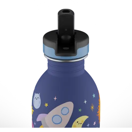 24 Bottles 24 Bottles - rvs drinkfles (250 ml) - space friends