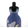 24 Bottles 24 Bottles - rvs drinkfles (250 ml) - space friends 24 Bottles 24 Bottles - rvs drinkfles (250 ml) - space friends