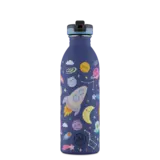 24 Bottles 24 Bottles - rvs drinkfles (500 ml) - space friends 24 Bottles 24 Bottles - rvs drinkfles (500 ml) - space friends