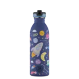 24 Bottles 24 Bottles - rvs drinkfles (500 ml) - space friends 24 Bottles 24 Bottles - rvs drinkfles (500 ml) - space friends