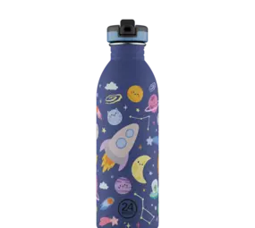 24 Bottles 24 Bottles - rvs drinkfles (500 ml) - space friends