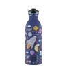 24 Bottles 24 Bottles - rvs drinkfles (500 ml) - space friends 24 Bottles 24 Bottles - rvs drinkfles (500 ml) - space friends