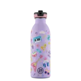 24 Bottles 24 Bottles - rvs drinkfles (500 ml) - music friends 24 Bottles 24 Bottles - rvs drinkfles (500 ml) - music friends