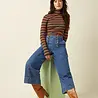 King Louie King Louie - rollneck top lumi stripe - multi color King Louie King Louie - rollneck top lumi stripe - multi color