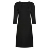 King Louie King Louie - mona dress milano crepe - black King Louie King Louie - mona dress milano crepe - black