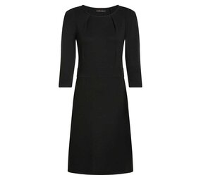 King Louie King Louie - mona dress milano crepe - black King Louie King Louie - mona dress milano crepe - black