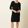 King Louie King Louie - mona dress milano crepe - black King Louie King Louie - mona dress milano crepe - black