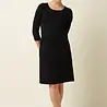 King Louie King Louie - mona dress milano crepe - black King Louie King Louie - mona dress milano crepe - black