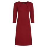 King Louie King Louie - mona dress milano crepe - cabernet red King Louie King Louie - mona dress milano crepe - cabernet red