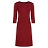 King Louie - mona dress milano crepe - cabernet red King Louie - mona dress milano crepe - cabernet red