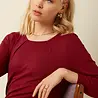 King Louie King Louie - mona dress milano crepe - cabernet red King Louie King Louie - mona dress milano crepe - cabernet red